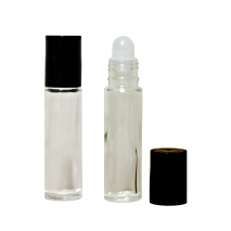 Stiklinis buteliukas 10 ml su rutuliniu aplikatoriumi