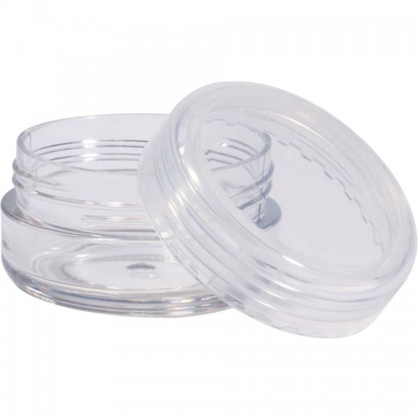 Plastikinis skaidrus indelis 10 ml