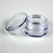 Plastikinis skaidrus indelis 10 ml