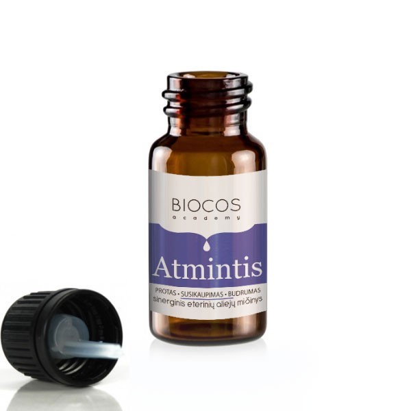 Eterinių aliejų mišinys ATMINTIS Eterinių aliejų mišinys ATMINTIS