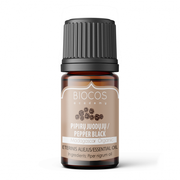 Melnā pipari (ORGANIC) ēteriskā eļļa Melnā pipari (ORGANIC) ēteriskā eļļa
