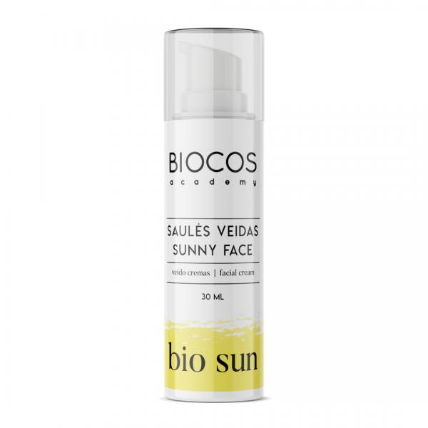 BIO SUN apsauginis veido kremas nuo saulės SPF22 BIO SUN apsauginis veido kremas nuo saulės SPF22
